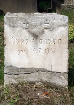Grabstein Osias Rubinstein